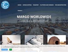 Tablet Screenshot of margo-worldwide.com